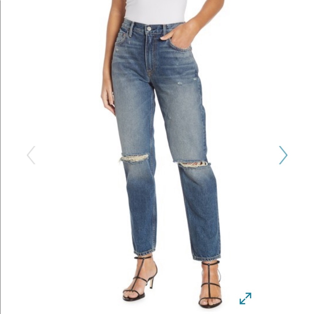 NWOT Grlfrnd Denim Straight leg pants